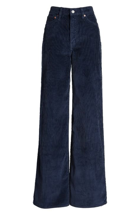 Wide Leg Corduroy Pants, 90s Pants, Png Clothes, Mode Zara, Dr Closet, Baggy Pants, Cotton Pants, Dream Clothes, Corduroy Pants