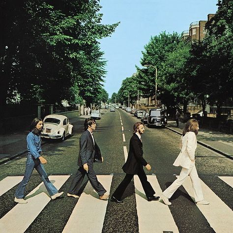 Classic: While Let It Be was the last album to be released by The Beatles, it was not their final recording  - that honour went to 1969 release Abbey Road The Beatles Abbey Road, Beatles Albums, Iconic Album Covers, Cool Album Covers, Beatles Abbey Road, Instagram Board, Pochette Album, Music Album Covers, Music Album Cover