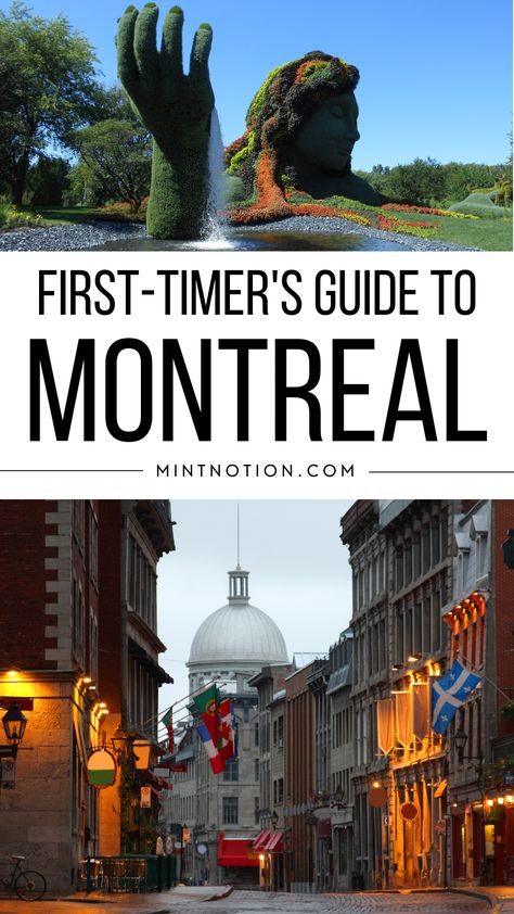 Visiting Montreal for the First Time (16 Tips & Tricks) Travel Montreal Canada, Montreal Canada September, Montreal Trip Travel Guide, Must Do In Montreal, 4 Days In Montreal, Montreal Family Vacation, Montreal Day Trips, Toronto Weekend Trip, Montreal Canada Outfits Spring