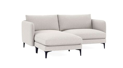 The 12 Best Sectional Couches for Small Spaces in 2022 Chaise Lounge Small Spaces, Loveseat Sectional With Chaise, Teen Sectional Sofa, Short Sectional Couch, Small Couch With Ottoman, Living Room Couch Ideas Small Spaces, Small Sectional Couch With Chaise, Small Space Sectional Sofa Living Room, Love Seat Sectional