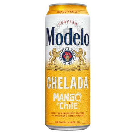 Modelo Chelada Mango y Chile Mexican Import Flavored Beer Beer with natural and vegetable juice color. Dispose of properly. Recycle. | Modelo Chelada Mango Y Chile Mexican Import Flavored Beer At Hy-Vee Modelo Chelada, Modelo Beer, Flavored Beer, Mexican Beer, Michelada, Mango Flavor, Mango Fruit, Chile Pepper, Beer Cans