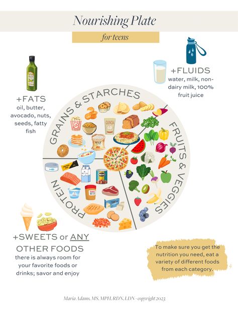 Healthy Food Plate, Nutrition Plate, Gentle Nutrition, Tofu Protein, Sports Snacks, Protein Fruit, My Plate, Strawberry Banana Smoothie, Portion Sizes