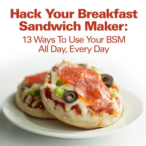 Egg Mcmuffin Maker Recipes, Egg Sandwich Maker Recipes, Pampered Chef Breakfast Sandwich Maker, Hamilton Sandwich Maker Recipes, Hamilton Breakfast Sandwich Recipes, Breakfast Sandwich Maker Ideas, Breakfast Sandwich Maker Recipes Ideas, Recipes For Sandwich Maker, Mini Breakfast Sandwiches