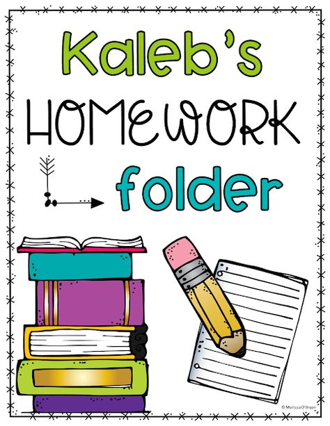 Freebie Friday - Take Home Folder Template Printable Folder Template, Homework Folder Labels Free Printable, Student Folder Cover, Homework Folder Cover Editable Free, Take Home Folder Cover Free Printable, File Folder Template Free Printable, Homework Folder Ideas, Take Home Folder Cover, Homework Folder Labels