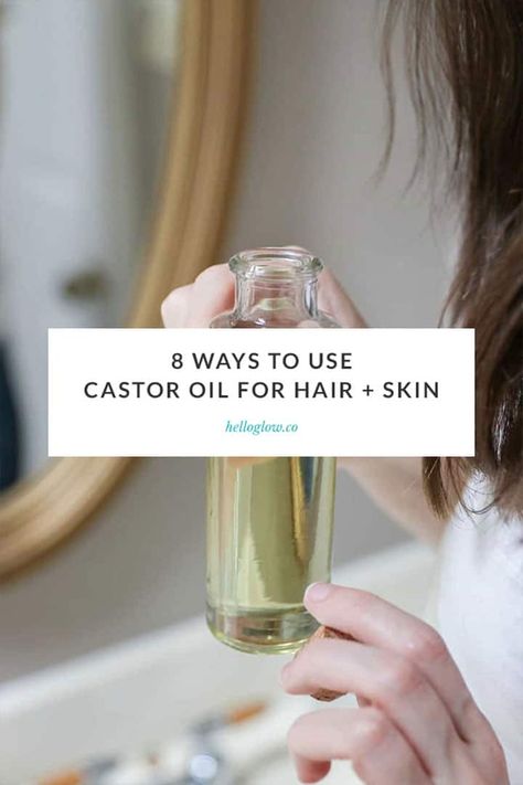 Castor Oil For Skin, Diy Wellness, Clarinet Music, Make Hair Grow, Exfoliating Face Scrub, Hello Glow, Diy Kosmetik, Castor Oil For Hair, Oil For Hair