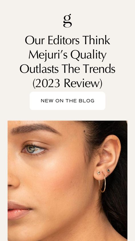 Our Editors Think Mejuri’s Quality Outlasts The Trends Mejuri Jewelry, Gold Minimalist Jewelry, Social Entrepreneurship, Fair Trade Jewelry, Ethical Brands, Sustainable Brand, Jewelry Brand, Sustainable Jewelry, Open Ring