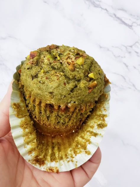 Matcha Baked Goods, Pistachio Matcha, Matcha Pistachio, Meals Planning, Matcha Bread, Matcha Muffins, Pistachio Cupcakes, Pistachio Muffins, Fall Muffins