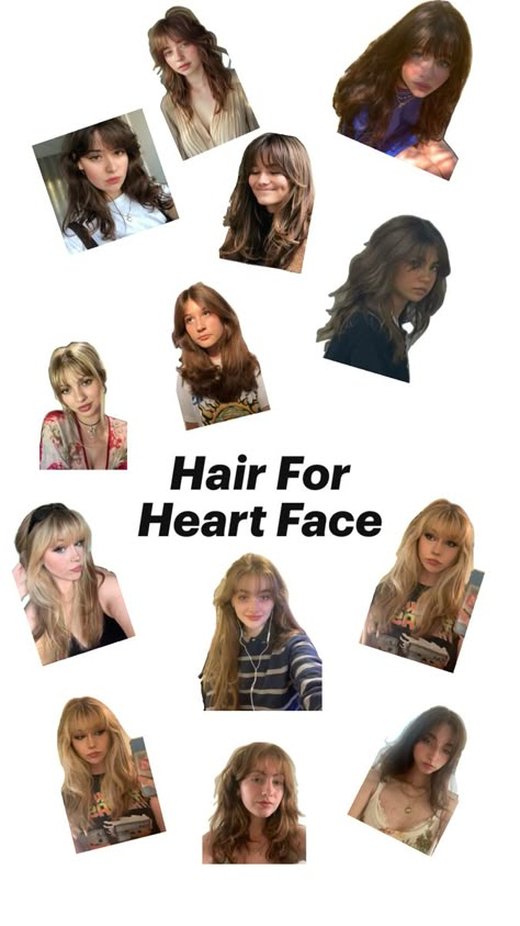 Heart Shaped Face Relaxed Hair Journey, Heart Shaped Faces, Heart Shaped Face Hairstyles, Heart Shaped Face, Haircut For Face Shape, Strong Jawline, Flattering Haircuts, Hair Detox, Cute Simple Hairstyles