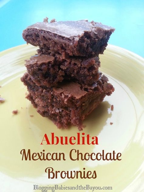 Abuelita Hot Chocolate Brownies, Spicy Mexican Brownies, Chocolate Abuelita Cookies, Abuelita Brownies, Mexican Chocolate Recipes, Abuelita Chocolate Recipes, Abuelita Cookies, Mexican Chocolate Brownies, Abuelita Recipes