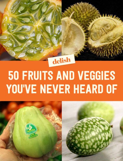 Expand your health horizon with these cool fruits and vegetables you may not have heard of before. Clear Fruit, Weird Fruit, Different Fruits And Vegetables, Noni Fruit, Fantasy Food, Unique Fruit, White Asparagus, Sea Vegetables, Purple Sweet Potatoes