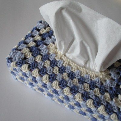 granny tissue box cover Tissue Paper Crochet Cover, Free Crochet Patterns Tissue Box Cover, Tissue Crochet Cover, Tissue Cover Crochet, Crochet Tissue Box Cover Pattern, Tissue Box Covers Crochet, Crochet Tissue Cover, Tissue Box Crochet, Tissue Box Cover Crochet