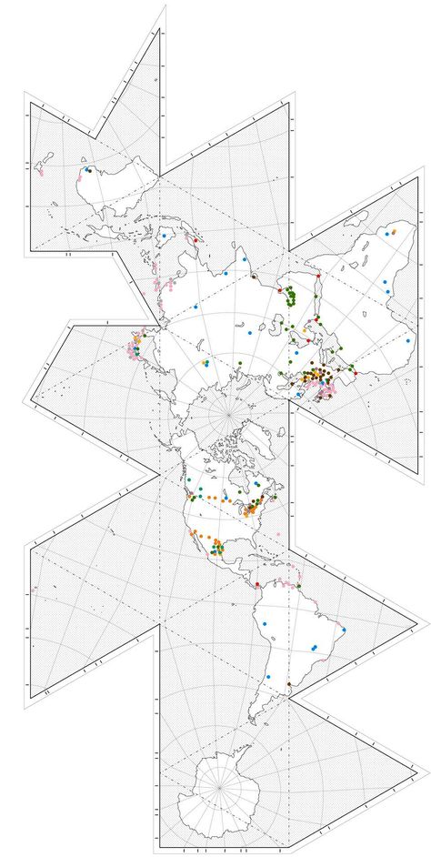 Infrastructure Architecture, Cartography Map, Buckminster Fuller, Map Making, Seni Dan Kraf, Map Design, Kirigami, Data Visualization, Map Art