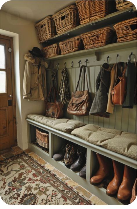 Small Mud Room Ideas Entryway Garage, Small Mud Room Ideas Entryway, Garage Minimalist, Boot Room Ideas, Mud Room Ideas Entryway, Boot Room Utility, Mudroom Remodel, Welcoming Entryway, Mudroom Entryway