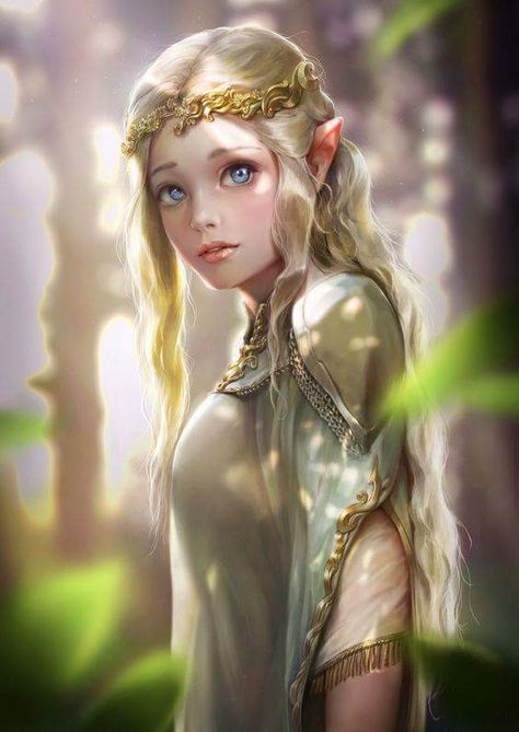 Weiblicher Elf, Elf Drawings, Elven Princess, Anime Elf, Elves Fantasy, Female Elf, Elf Art, Girl Elf, Princess Outfits