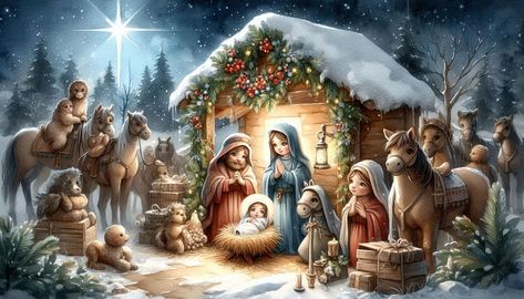 Free Printable Clipart | Some "cute" nativity scenery  | Facebook Christmas Nativity Images, Nativity Scene Pictures, Nativity Clipart, Cover Wallpaper, Christmas Nativity, Printable Image, Nativity Scene, Free Christmas, Free Printable