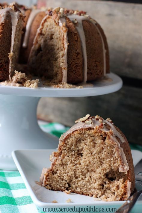 Butter Bundt Cake, Apple Butter Cake, Recipe Using Apples, Bundt Recipes, Cake Apple, Bird In Hand, Coffee Cake Recipes Easy, Fresh Apple Cake, Apple Butter Recipe