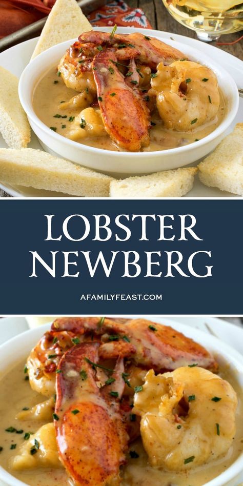 Lobster For Breakfast, Lobster And Scallops Recipes, Gourmet Seafood Recipes, Lobster Pops, Lobster And Shrimp Recipes, Lobster Dinner Ideas, Lobster Ideas, Lobster Newberg, Keto Toast