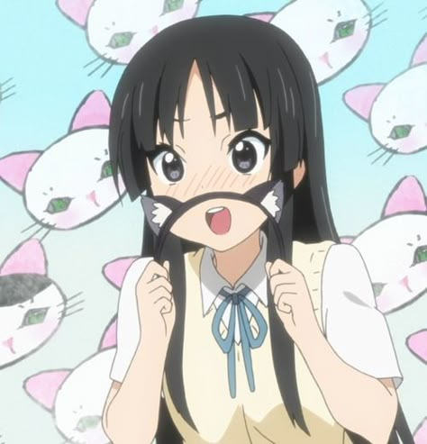 Mio K On Icon, Mio Akiyama Icon, K-on! Mio, K-on Icons, Mio Akiyama, Kyoto Animation, K On, Anime Inspired, Cute Anime Pics