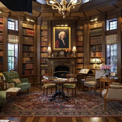 Justice Strauss's Library | Lemony Snicket Wiki | Fandom Study Room Decor Ideas, Room Decor Ideas Aesthetic, Victorian Library, Home Library Rooms, Future Library, Old Libraries, Private Library, Dream Library, Studying Library