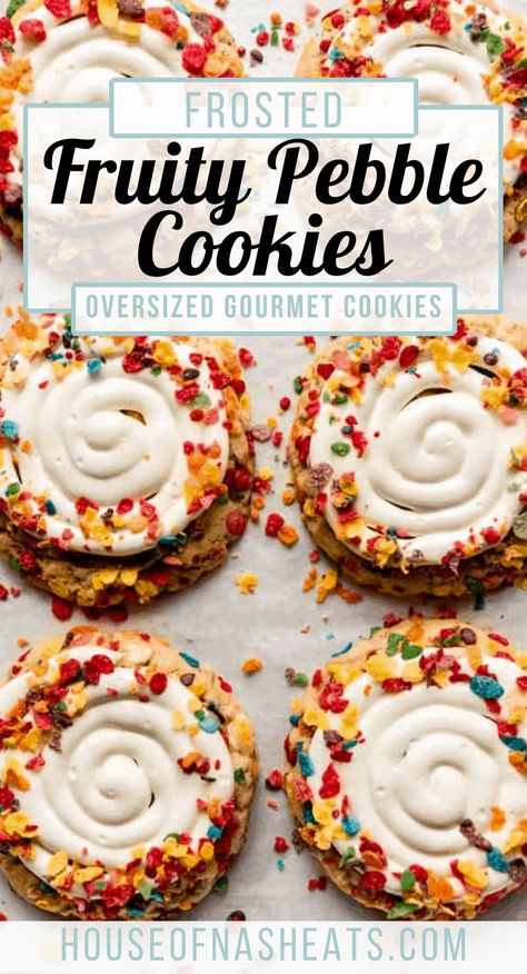 Must Bake Recipes, Sonic Blast Recipe, Weird Cookie Flavors, Cookie Recipes Thick, Big Chewy Cookies, Cookies Made With Cake Flour, Famous Cookie Recipes, Large Gourmet Cookie Recipes, Gourmet Cookie Flavors