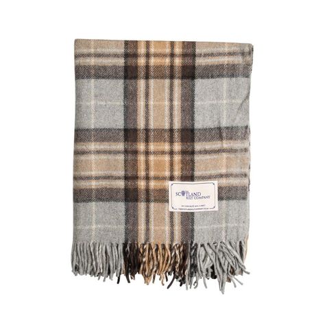 PRICES MAY VARY. This 100% pure wool blanket, with fringed edges is very soft and warm. It can be snuggled under on cold nights, draped over you feet in front of the TV, used for picnics or as a travel rug and would also make a great housewarming gift. These popular blankets are cut to a smaller size, which makes them perfect for wrapping around your shoulders or, as the name suggests, over your knees. Woven from wool, these blankets are durable and versatile. The smaller size also lends itself Scotland Kilt, Tartan Throws, Plaid Shawl, Tartan Blanket, Company Picnic, Scottish Gifts, Picnic Rug, Lap Blanket, Travel Blankets