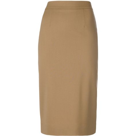 P.A.R.O.S.H. fitted pencil skirt ($215) ❤ liked on Polyvore featuring skirts, brown, beige skirt, brown pencil skirt, fitted pencil skirt, knee length pencil skirt and pencil skirt Fitted Skirts, Brown Pencil Skirt, Knee Length Pencil Skirt, Beige Skirt, Skirt Knee Length, Skirt Pencil, Brown Skirt, Pencil Skirts, Straight Skirt