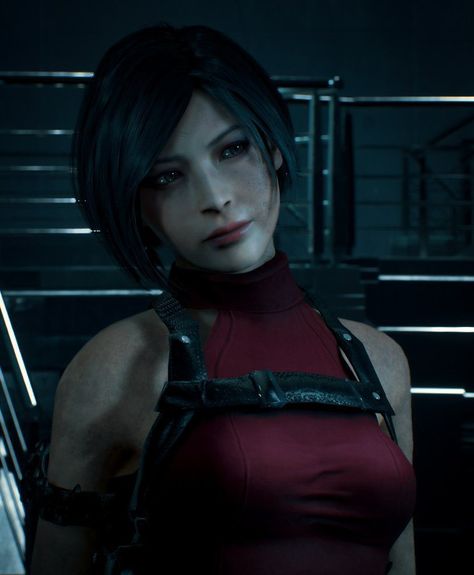 Ada Wong, Resident Evil, Black Hair, A Woman, On Twitter, Twitter, Red, Hair, Black