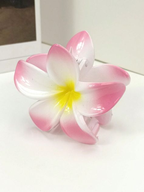 1 Pack Women's Flower Design Cute Hair Clips Hair Accessories Fashionable for Daily Life | SHEIN USA Shein Claw Clips, Flower Hair Claw Clip, Pink Flower Claw Clip, Flower Hair Clips Aesthetic, Shein Hair Accessories, Pink Flower Clip, Hair Clips Aesthetic, Pink Flower Hair Clip, Pink Hair Accessories