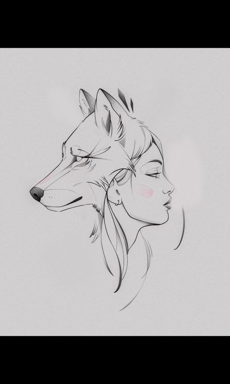 Tattoo Ideas Female Thigh, Simple Wolf Tattoo, Husky Tattoo, Wolf Tattoos For Women, Small Wolf Tattoo, Wolf Sketch, Wolf Tattoo Design, Wolf Drawing, Tattoo Ideas Female