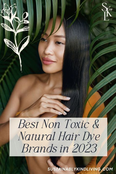 Natural Hair Dye Healthiest Hair Color, Healthy Hair Color Dyes, Plant Base Hair Dye, Best Natural Hair Color, Non Toxic Hair Color, Healthy Hair Dye Products, Ppd Free Hair Color Products, Ppd Free Hair Dye, Best Non Toxic Shampoo