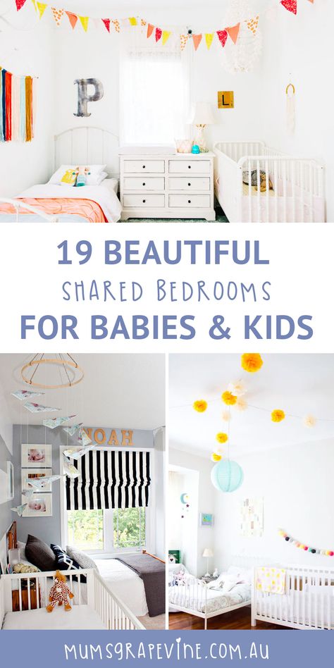 Baby And Toddler Shared Room, Kids Bedroom Furniture Sets, Toddler And Baby Room, Boy And Girl Shared Bedroom, Shared Boys Rooms, Sibling Room, Shared Nursery, Kids Rooms Shared, Boys Shared Bedroom