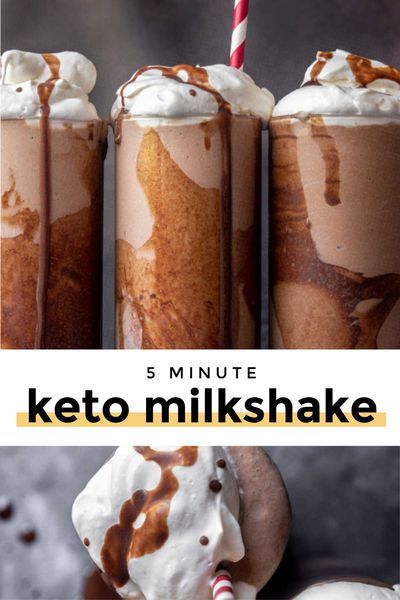 Keto Milkshake, Low Carb Shakes, Low Carb Cocktails, Keto Shakes, Keto Smoothie Recipes, Low Carb Ice Cream, Low Carb Drinks, Low Carb Fruit, Keto Pancakes