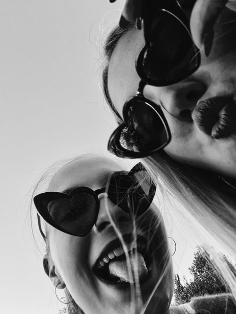 #bbf #pinterest #heart #sunglasses #blackandwhite #friends Valentines Friends, Friends Heart, Heart Sunglasses, In My Life, My Life, Valentines, Sunglasses, Valentine's Day