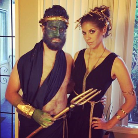 Medusa and Poseidon Medusa And Poseidon, Holiday Ideas, Halloween