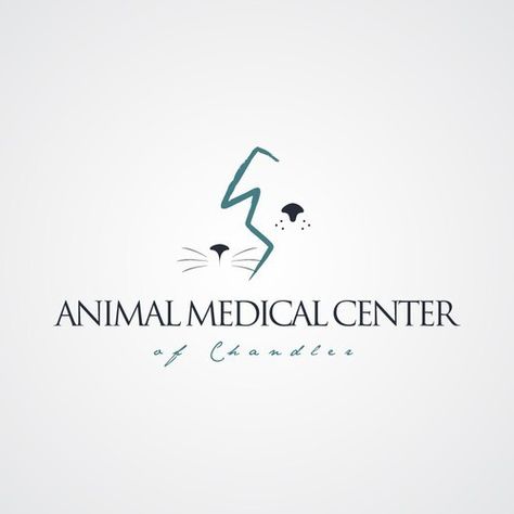 Veterinary Clinic Logo, Logo Design Inspiration Simple, Hospital Logo, Clinic Logo, Dog Grooming Salons, Logo Animal, Logo Design Inspiration Creative, Logo Design Inspiration Branding, Pet Vet