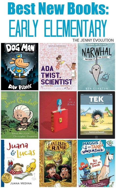 Best New Early Elementary Reading Books Books Of The Year, Best Children Books, Elementary Reading, Classroom Library, Book Suggestions, Early Literacy, Children's Literature, Chapter Books, Reading Ideas