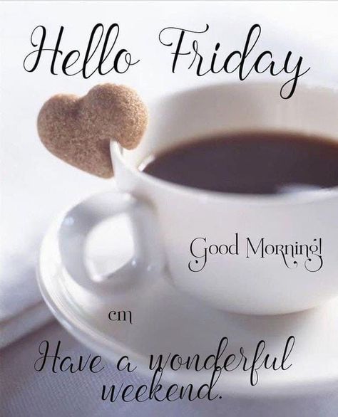 Wishing you all a fabulous Friday and great weekend! Enjoy!💋💜 Good Morning Christmas Coffee, Friday Coffee Quotes, Coffee Friday, Friday Inspirational Quotes, Good Morning Christmas, Morning Christmas, Friday Coffee, Friday Wishes, Coffee In Hand