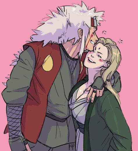 pixelsandpaint: “my favourite old married couple who aren’t actually married ” Jiraiya And Tsunade, Tsunade And Jiraiya, Naruto Mignon, Naruto Jiraiya, Lady Tsunade, Photo Naruto, Naruto Couples, Manga Naruto, Naruto Fan Art