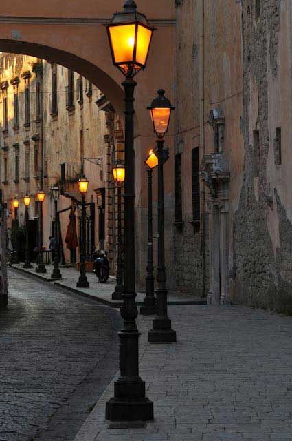 Gaeta Italy, Lamp Posts, Light Post, Lantern Lamp, Travel Italy, Old Street, Street Lamp, Street Light, Street Scenes