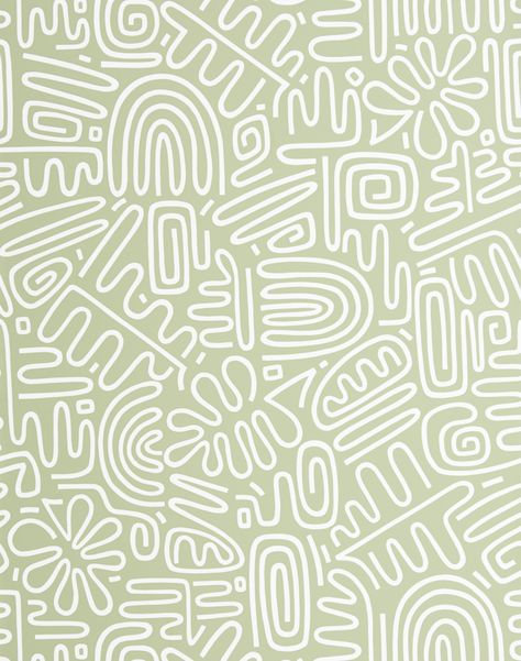 Nazca, Camino – The Pattern Collective Green, Pattern, White