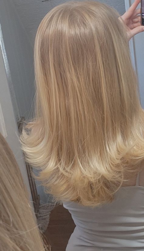 Light Blonde Hair, Blonde Hair Inspiration, Peinados Fáciles Para Cabello Corto, Long Blonde, Long Blonde Hair, Hair Inspo Color, Blonde Balayage, Aesthetic Hair, Hairstyles Haircuts