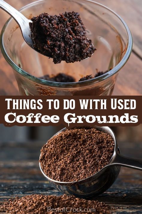 Wondering what dissolves coffee grounds? We have an easy way to dissolve coffee grounds and some tips on how to use them as well! Coffee Ground Uses | Ways to Use Coffee Grounds | Coffee Ground Fertilizer | Coffee Ground Cleaner | Safe Ways to Unclog Coffee Grounds | How to Unclog Drains | Home Cooking Tips via @bestofcrock Coffee Ground Recipes, Coffee Grounds For Plants, Top Crockpot Recipes, Coffee Grain, Dry Rub Recipes, Ground Coffee Beans, Uses For Coffee Grounds, Coffee Grinds, Easy Instant Pot Recipes