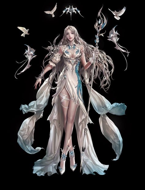 Sorceress Art, Mythical Creature Art, Chinese Art Girl, Digital Art Girl, Character Portraits, Fantasy Character Design, 그림 그리기, Animation Art, Anime Character Design