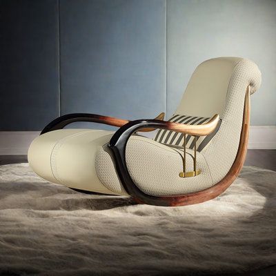 This modern Italian style chair is suitable for various occasions, such as home, coffee shops, or office spaces. It combines fashion and practicality, not only adding beauty, but also improving sitting comfort. Fabric OR Leather Type: Beige Faux Leather | Accent Chair - HUANXIN LIGHTING Nordic Modern Accent Chairs Set of 1, Leather | 31.49 H x 29.13 W x 51.57 D in | Wayfair Modern Wooden Chair, Types Of Chairs, Faux Leather Accent Chair, Unique Chairs Design, Modern Accent Chairs, Unusual Furniture, Artistic Furniture, Accent Chair Set, Chair Vintage