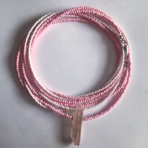 Crystals Quartz, Jewellery Diy, Rose Gold Accents, Belly Jewelry, Body Adornment, Waist Beads, Aesthetic Pink, Diy Stuff, Quartz Rose