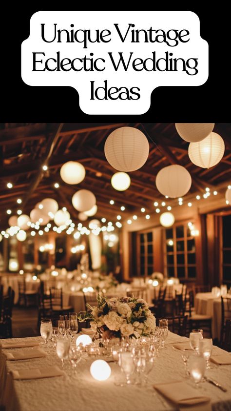 a vintage eclectic wedding highlighting its charm, diverse elements, and the couple's unique story, creating a welcoming atmosphere for all guests. Vintage Style Wedding Decor, Fall Eclectic Wedding, Spring Vintage Wedding, Vintage Wedding Vibes, Vintage Wedding Table Decor, Eclectic Wedding Decor, Vintage Eclectic Wedding, Vintage Wedding Aesthetic, Vintage Summer Wedding