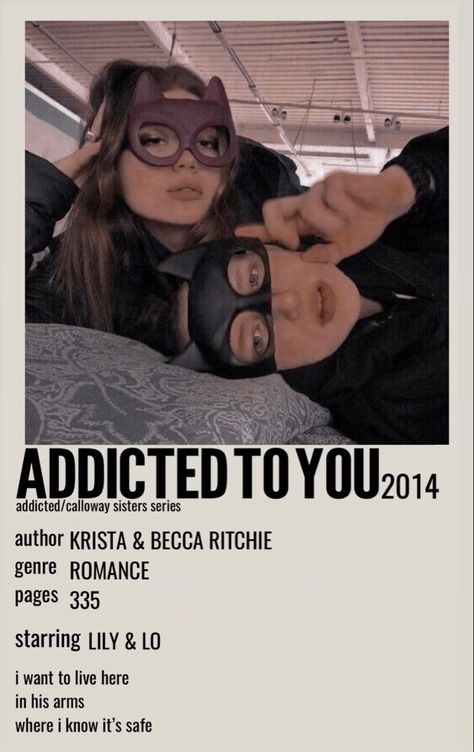 Addicted Series Polaroid Poster, Core Six Aesthetic Addicted, Addicted To You Book Aesthetic, Addicted To You Lily And Lo, Addicted To You Book, Addicted To You Aesthetic, Romance Novels Aesthetic, Book Posters Polaroid, Addicted Series Aesthetic