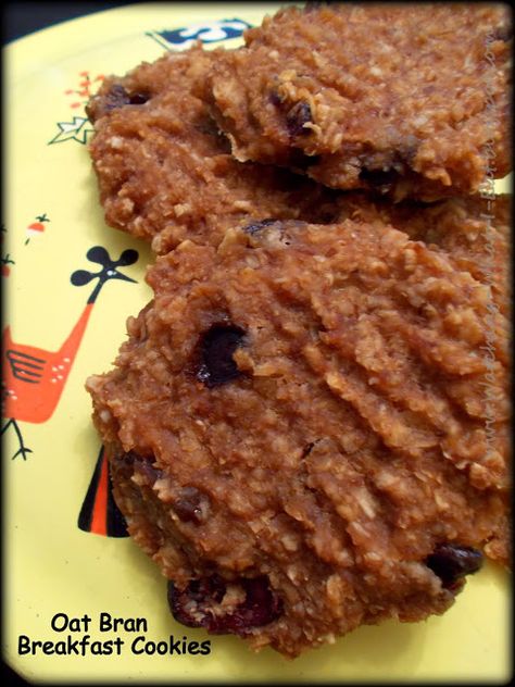 Bran Cookies Recipe, Bran Cookies, Oat Bran Recipes, Oat Bran Muffins, Quick Oatmeal, Baking Recipes Healthy, Clean Breakfast, Oat Bran, Healthy Muffin Recipes