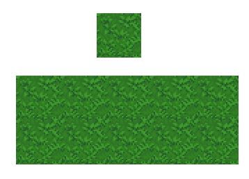 Before we dive into animating or clothing our RPG Base from the previous tutorial, we’re going to take a break and make something that people seem to have a tough time with—a grass tile. I&#8… Pixel Grass Tile, Grass Pixel Art, Grass Tiles, Rpg Maker Vx, Pixel Game, Background Tile, Grass Pattern, Final Boss, Simple Leaf