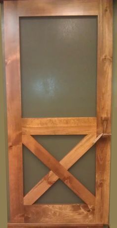 Wood Screen Door on Pinterest | Wooden Screen Door, Screen Doors ... Screen Door Diy, Screen Door Ideas, Sliding Screen Door, Barn Door Farmhouse, Garage Screen Door, Wooden Screen Door, Diy Screen Door, Diy Screen, Sliding Screen Doors